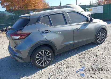2021 Nissan Kicks Sv Xtronic Cvt from USA, damaged, VIN 3N1CP5CV4ML480326